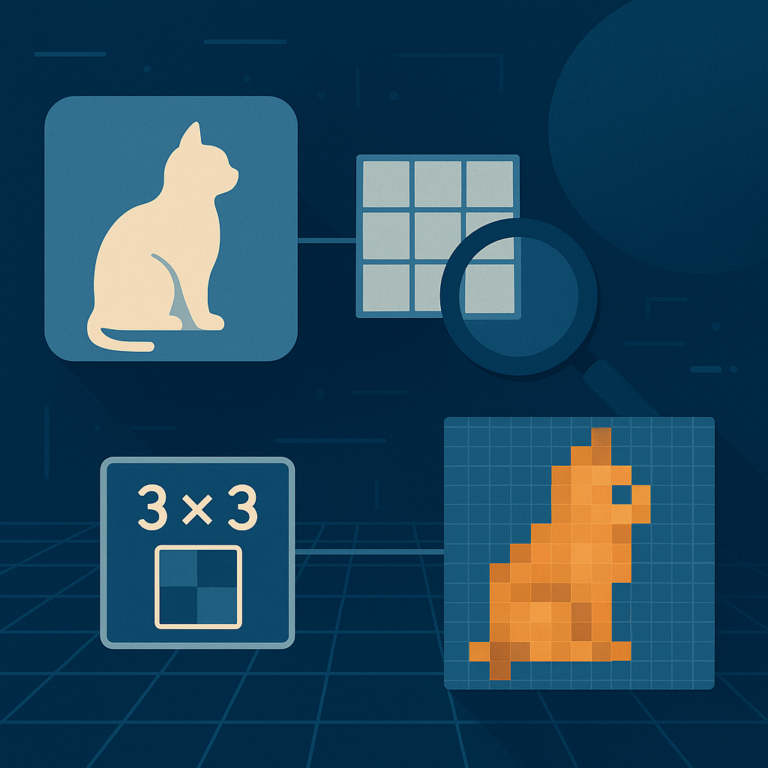 CNNで猫を判別：3×3畳み込みと32×32画像の読み解き